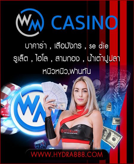 WM CASINO บาคาร่าออนไลน์ HYDRA888